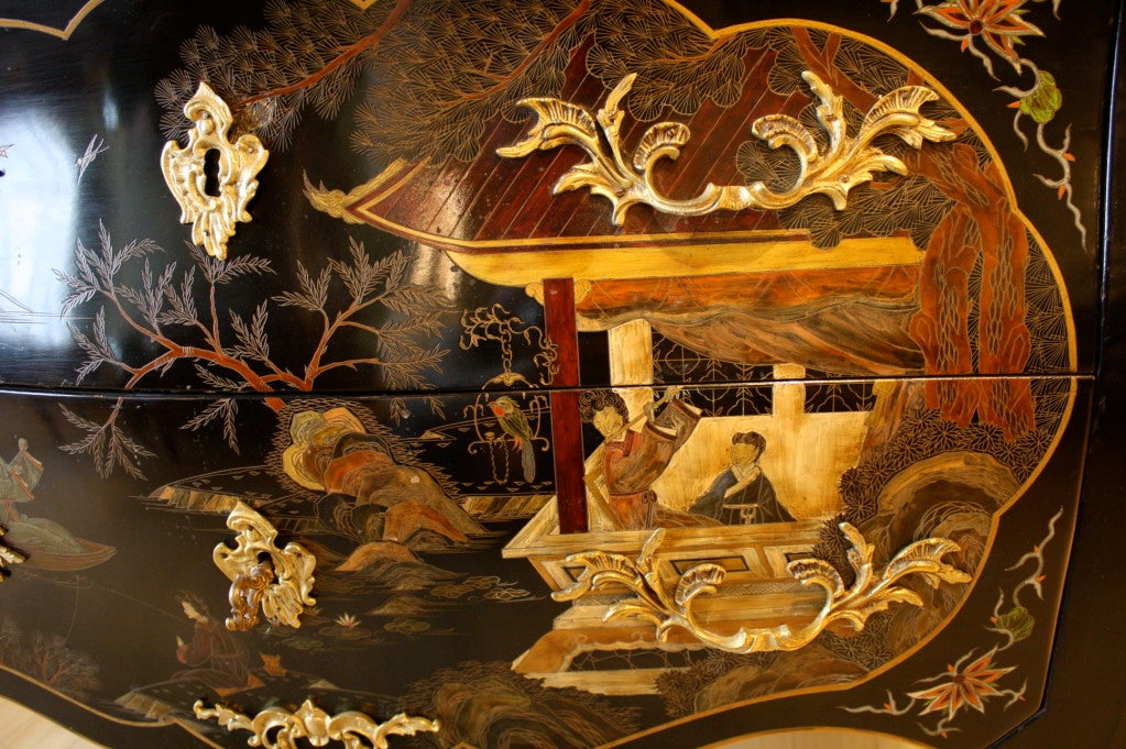 French Chinoiserie Commode 1