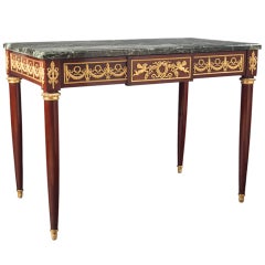 French Mahogany Desk by Francois Linke 10