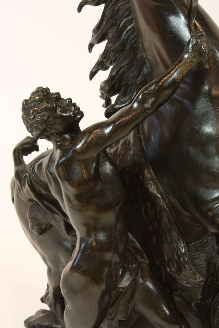 marly horses bronze