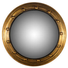 Antique Regency Bullseye Mirror