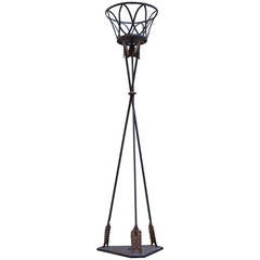 Neo-Classical Iron Plant Stand