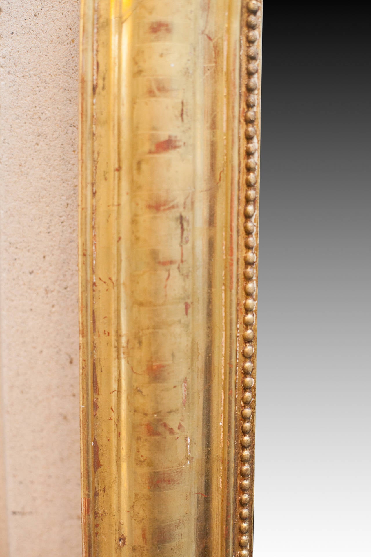 French Period Louis Philippe Gilt Mirror