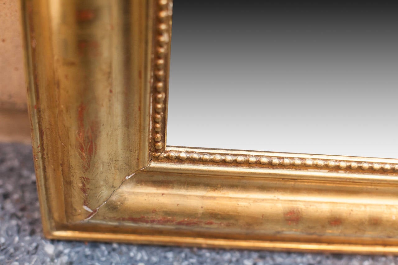 Burnished Period Louis Philippe Gilt Mirror