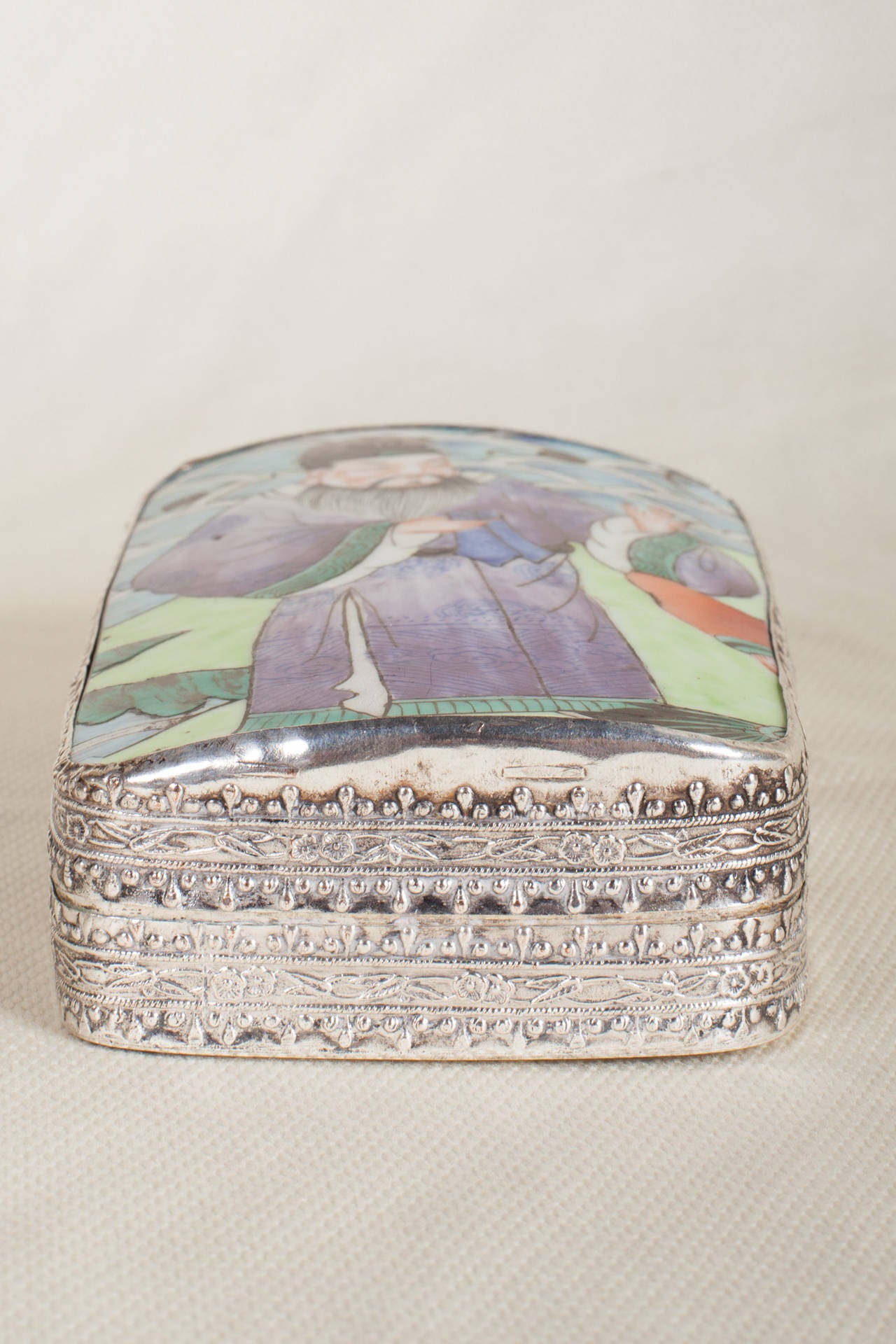 Chinoiserie Chinese Porcelain Box