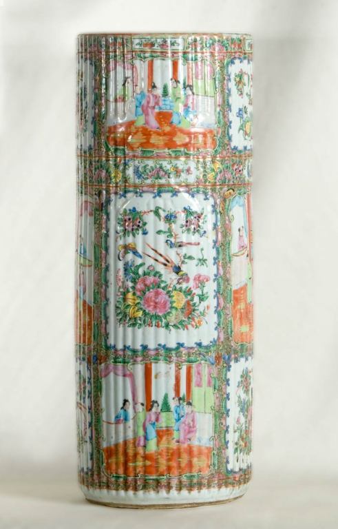 Famille Rose Umbrella Stand