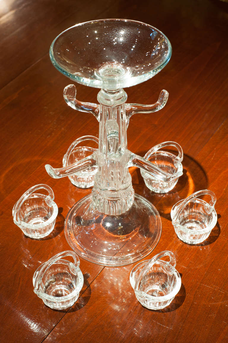 American Glass Epergne 1
