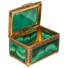Malachite and Bronze Doré Box 8