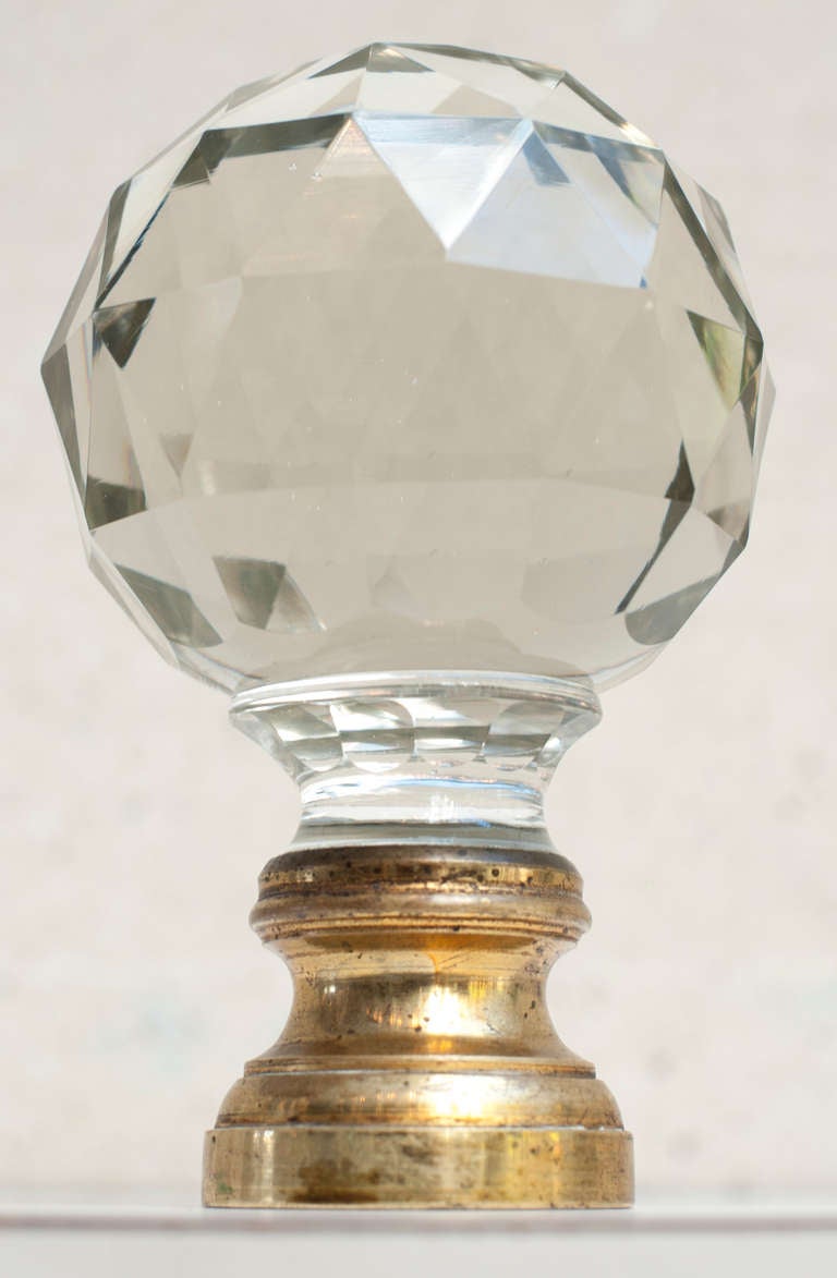 Baccarat Newl Post Finial