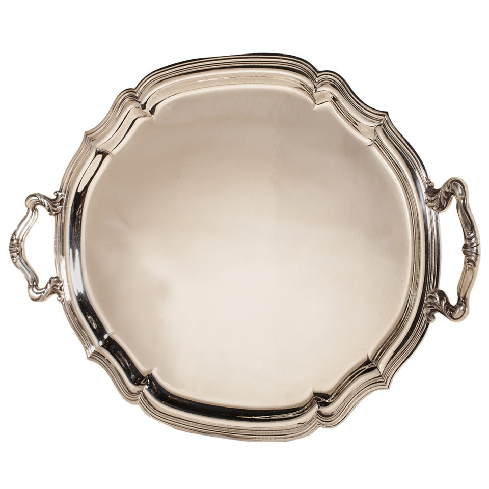 Buccellati Ovoid Sterling Tray