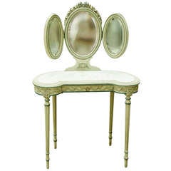 "Coiffeuse" or Louis XVI Style Dressing Table