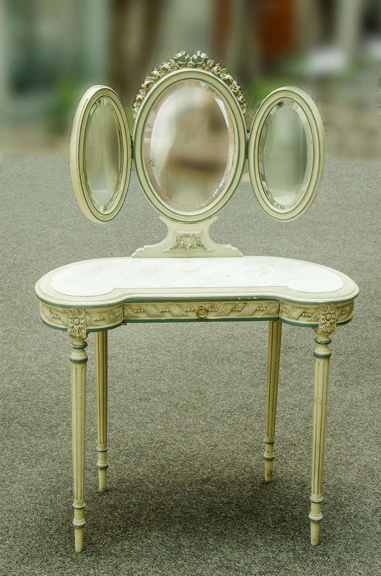 Coiffeuse" or Louis XVI Style Dressing Table at 1stDibs