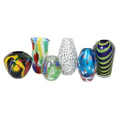 Series of Murano Glass Vases 6