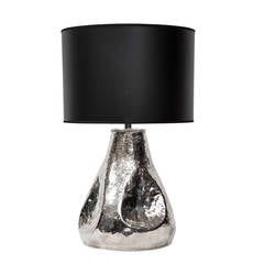 Hammered Metal Lamp