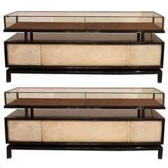 SALE: Pair of Argentine Display Cases