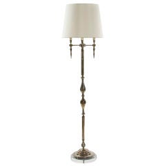 Three Candlestick Floor Lamp