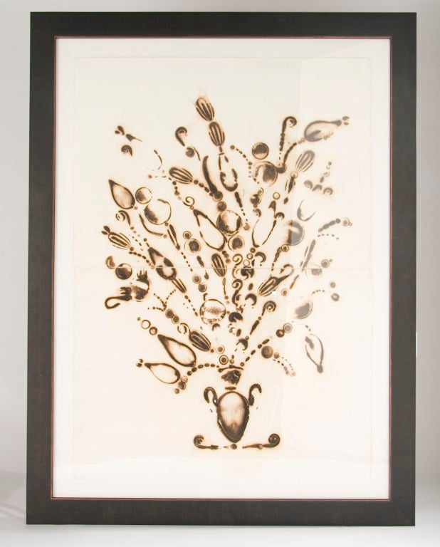 One of a Kind Artwork by Anne Gant<br />
During the past 5 years, noted artist Anne Gant has been creating her own glassblowing process, which is a combination of printing and drawing with glass. First, she sculpts hot glass into shapes and lines.