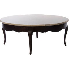 Curvy Circular Coffee Table