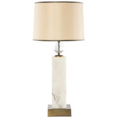 Marble Column Lamp