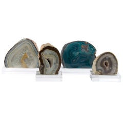 Agate Slab on Acylic Base