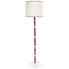 SALE: Faux Bamboo Floor Lamp