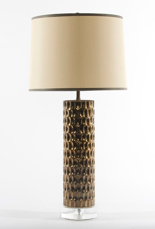 Honeycomb Cylinder Lamp