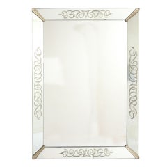 Reverse Gilt Mirror