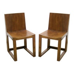 Modern Oak Chairs