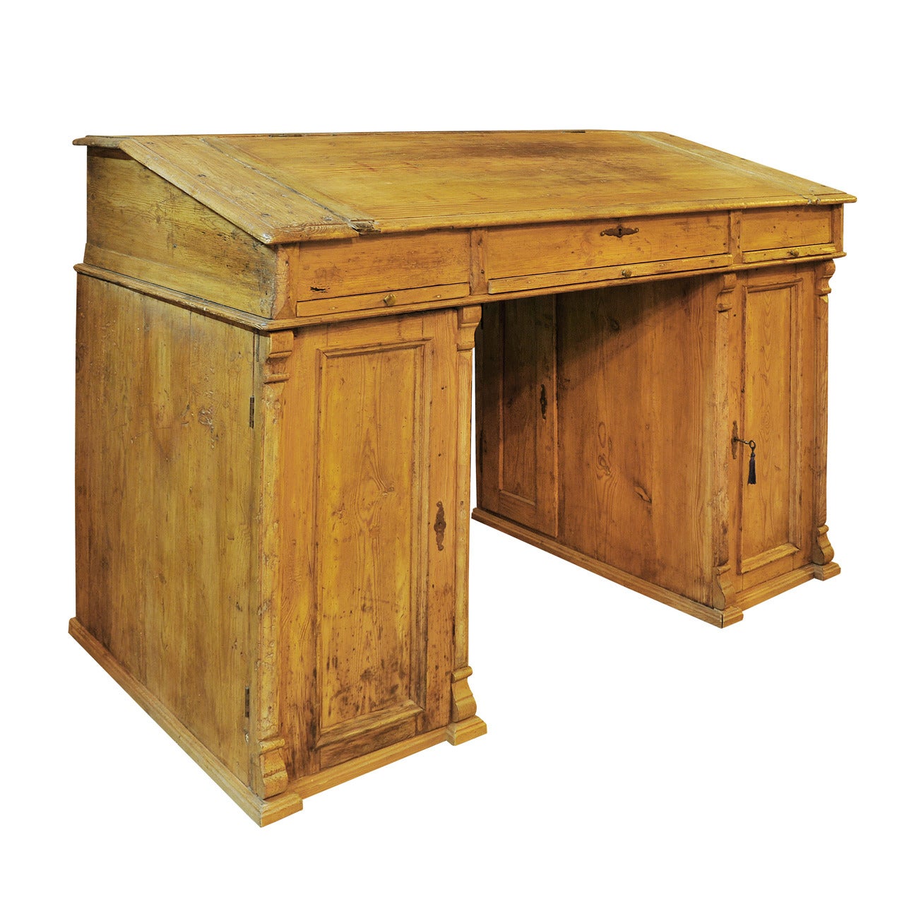 Pine Clerk's Desk For Sale