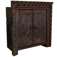 Antique Tibetan  Cabinet