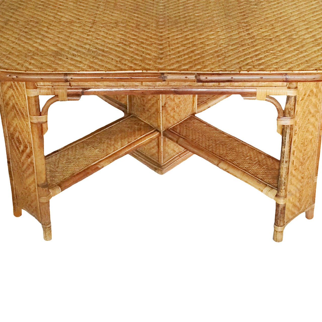 Late 19th Century 19th Century Bamboo Table