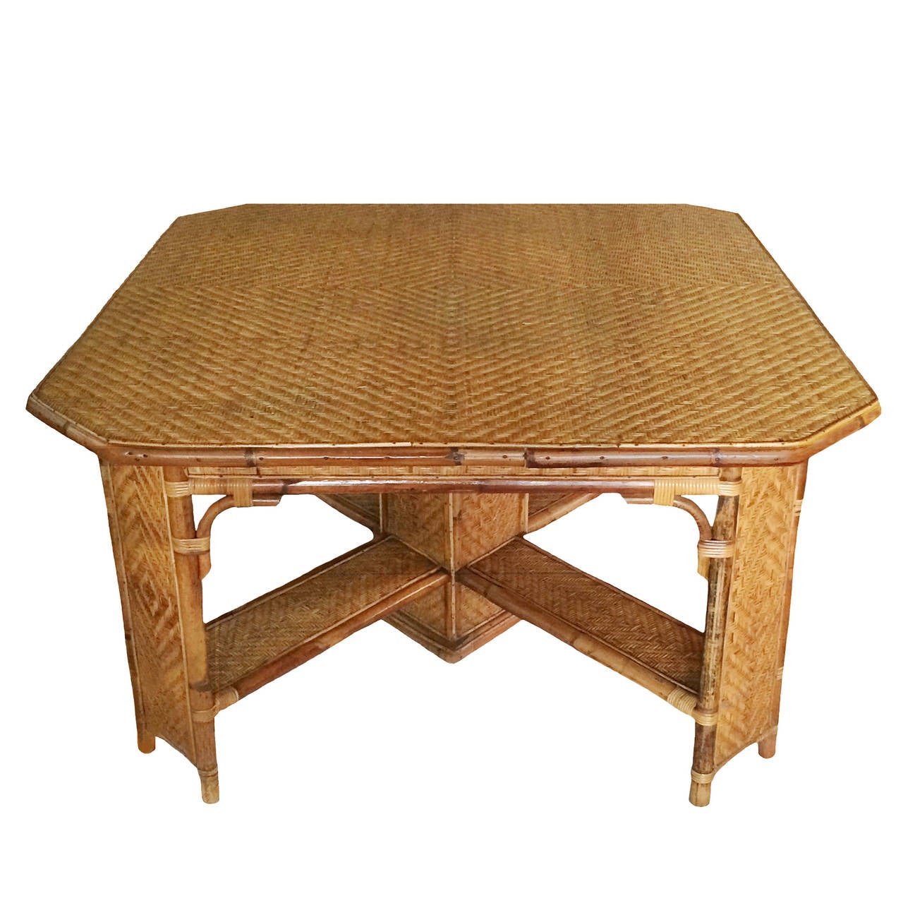 19th Century Bamboo Table 1
