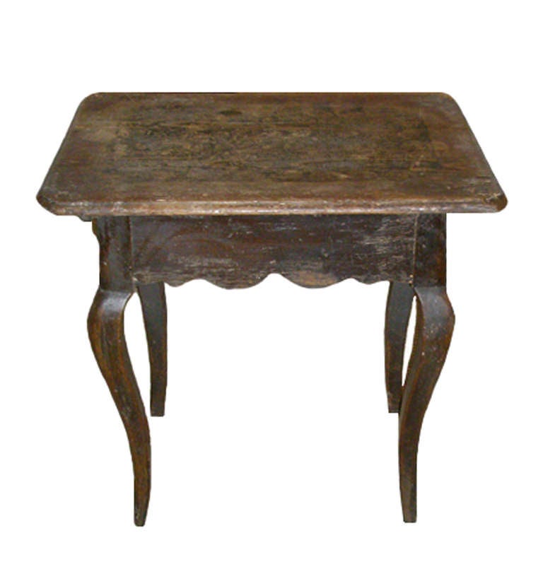 19th Century, French Polychrome LXVI Gueridon