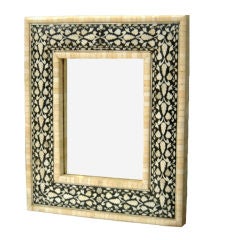 Mid-Century Inlay Mirror