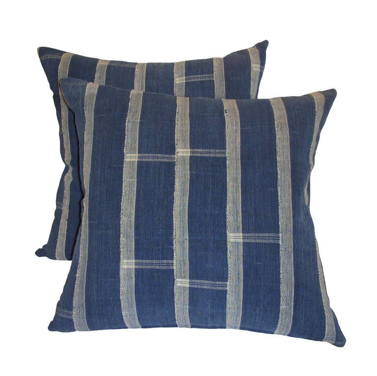 South African Pair of 19th Century African Pillows