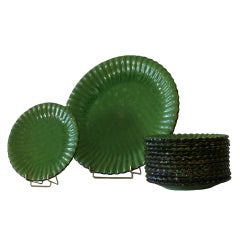 Vallauris Green Pottery