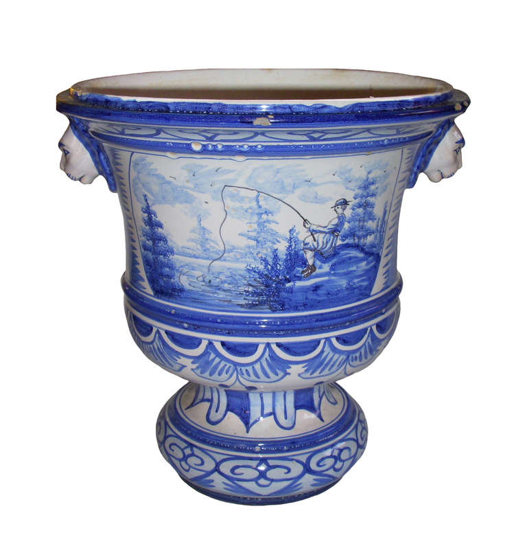 19th Century Nevers Urn