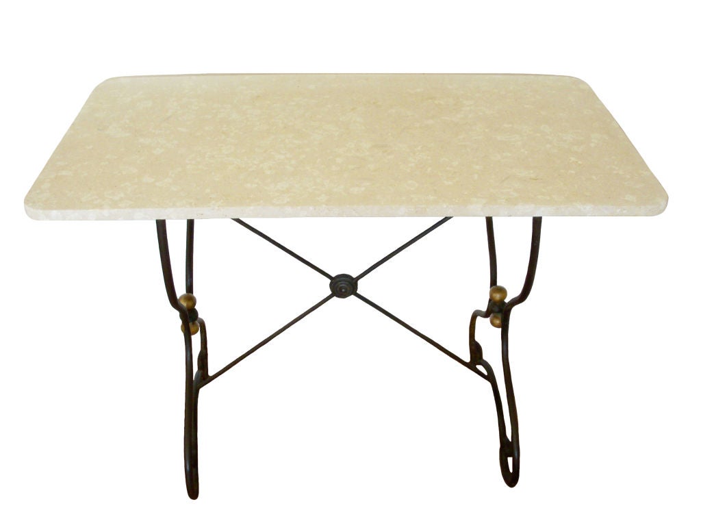 Pair of Directoire Garden Tables