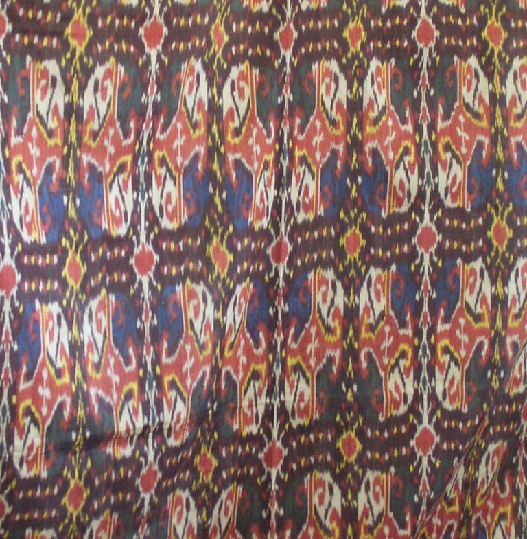 Uzbek Antique Silk Ikat