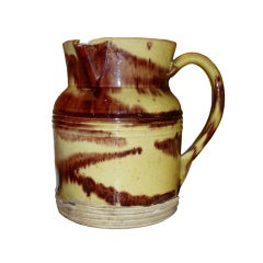 19th Century French Pitcher