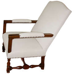 Antique 17th Century French Armchair