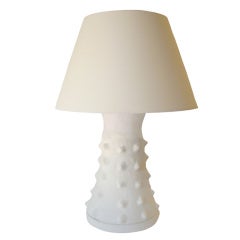 Mid-Century French Plaster  Lamp