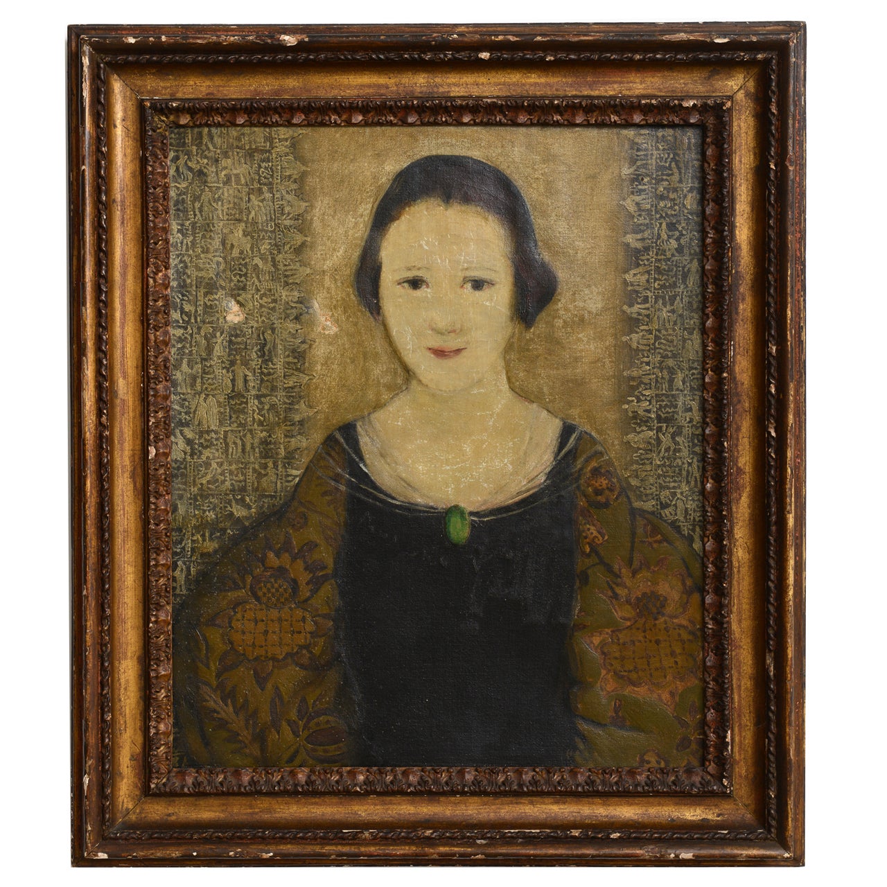 Helen Painting, 1920 by Alice Riddle Kindler For Sale