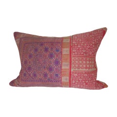 Chinese Cross Stitch Pillow