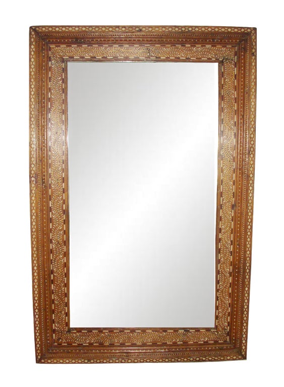 Anglo Indian Inlay Mirror 2