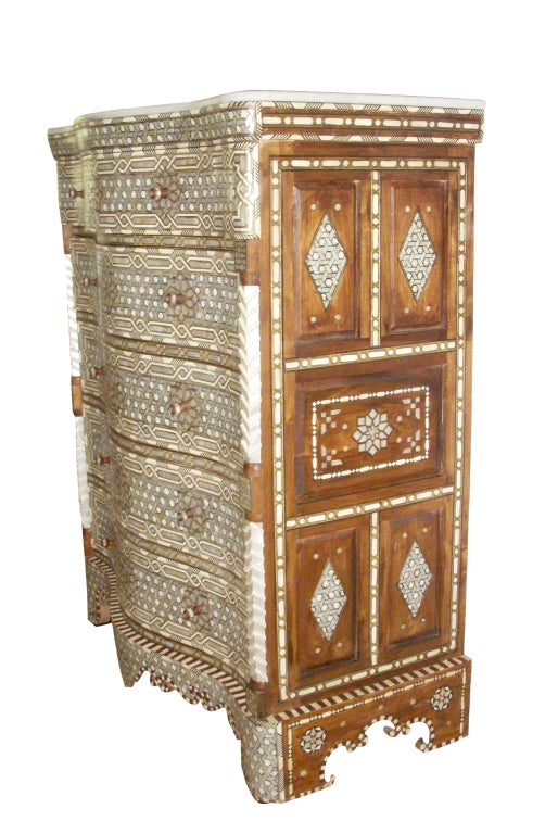 1930's Syrian Inlay Chest 1