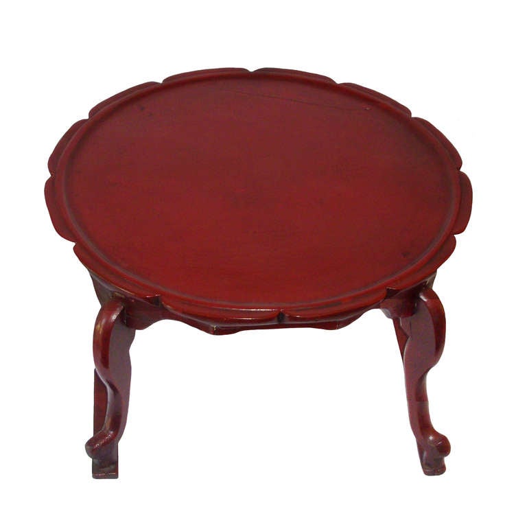 19th Century Korean Lacquer Tray Table at 1stDibs