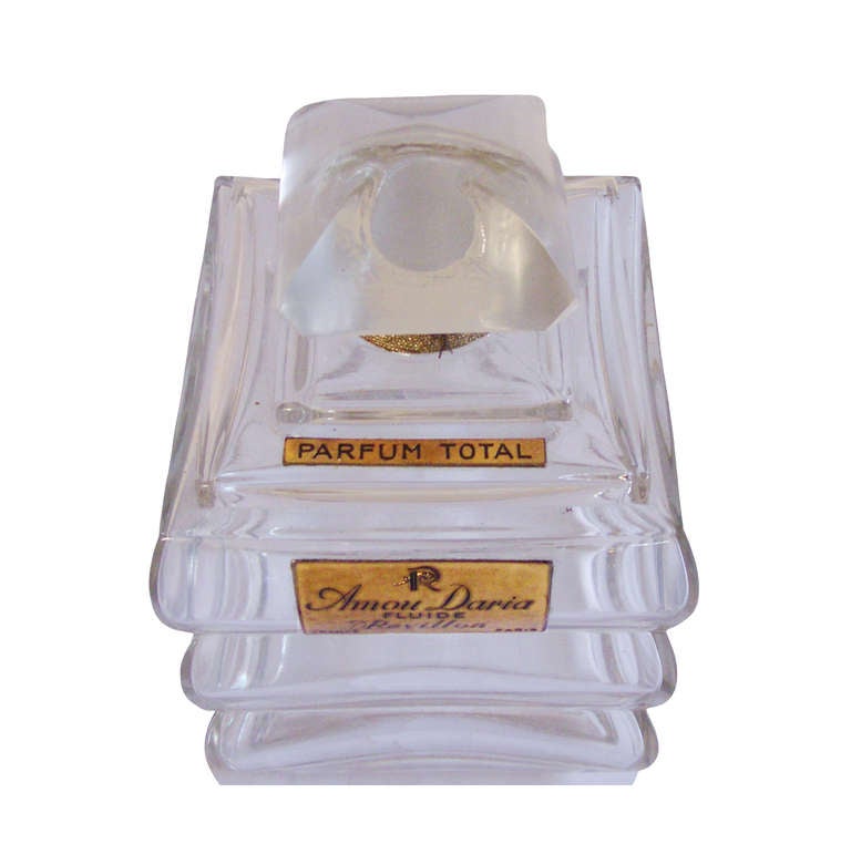 19th Century Revillon Crystal Perfume Bottles 1