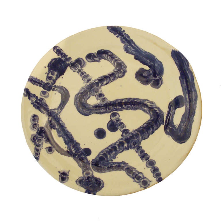 French Splatterware Plates