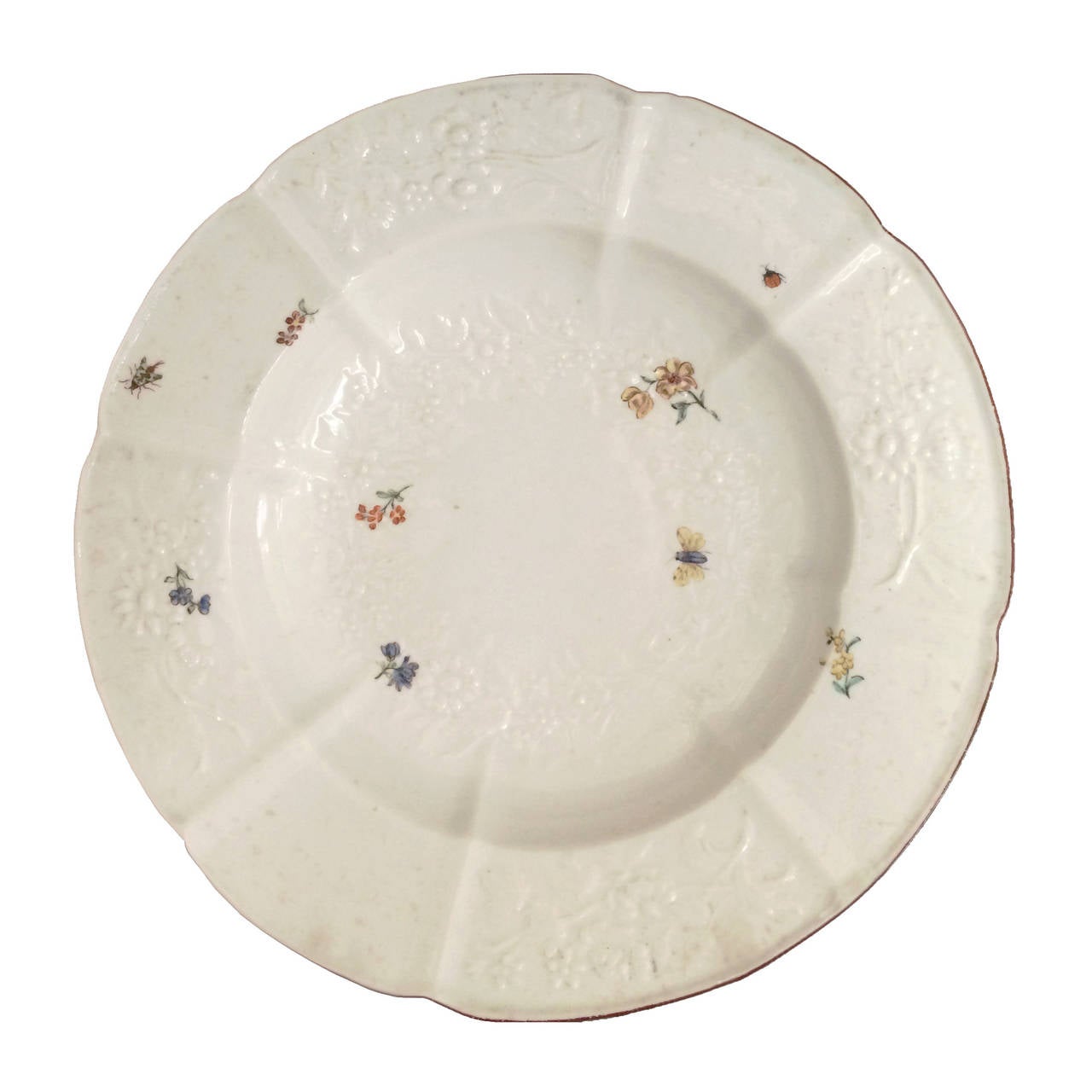 18th Century Set of Chelsea Botanical Plates For Sale 1