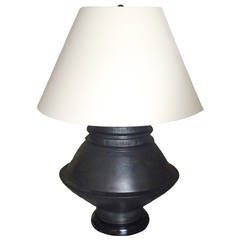 Pair of Custom Italian Pottery Lamps